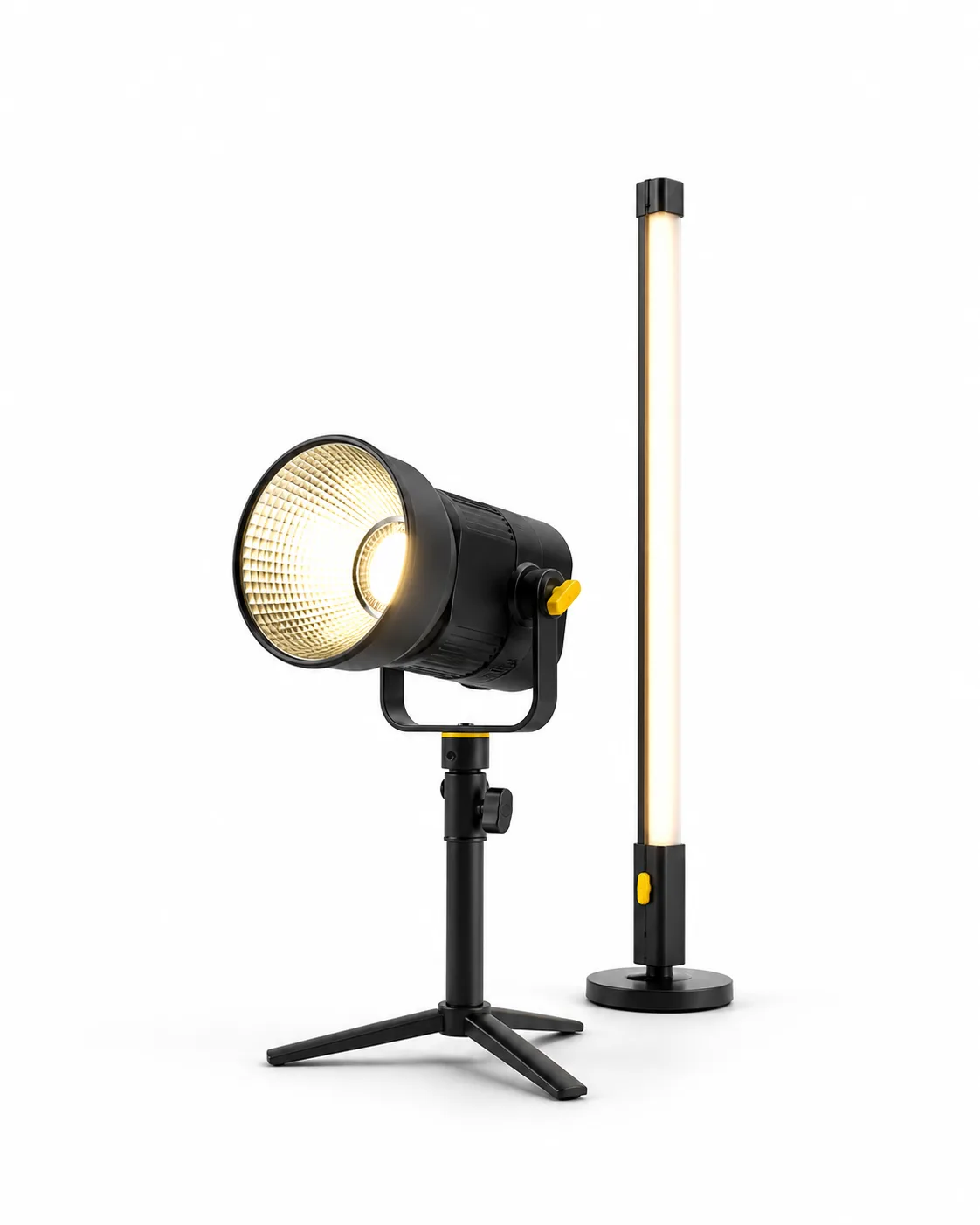 Luces profesionales para producción de contenido
